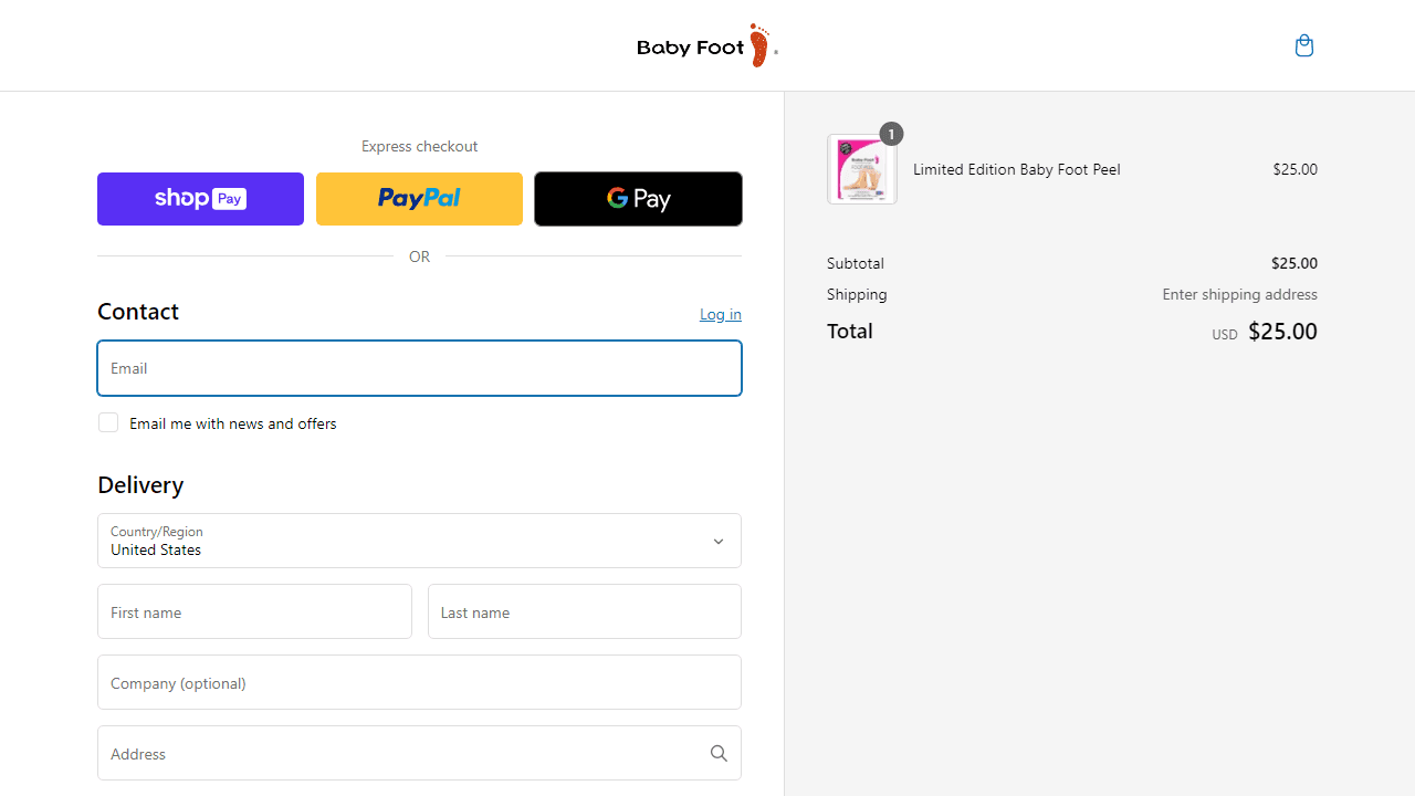 How to apply Baby Foot coupon code